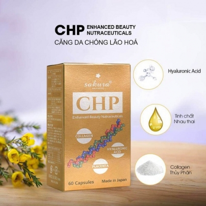 Sakura - Viên Uống Đẹp Da CHP Enhanced Beauty Nutraceuticals