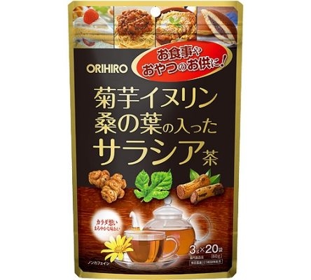 Orihiro - Trà Cúc Vu Dâu Tằm Salacia Hỗ Trợ Giảm Cân (20 Gói)