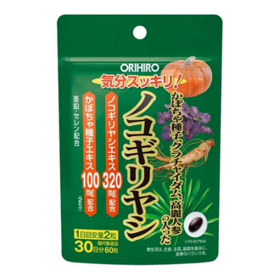 Orihiro - Viên Uống Chiết Xuất Cây Cọ Lùn Hỗ Trợ Tuyến Tiền Liệt (60 Viên)