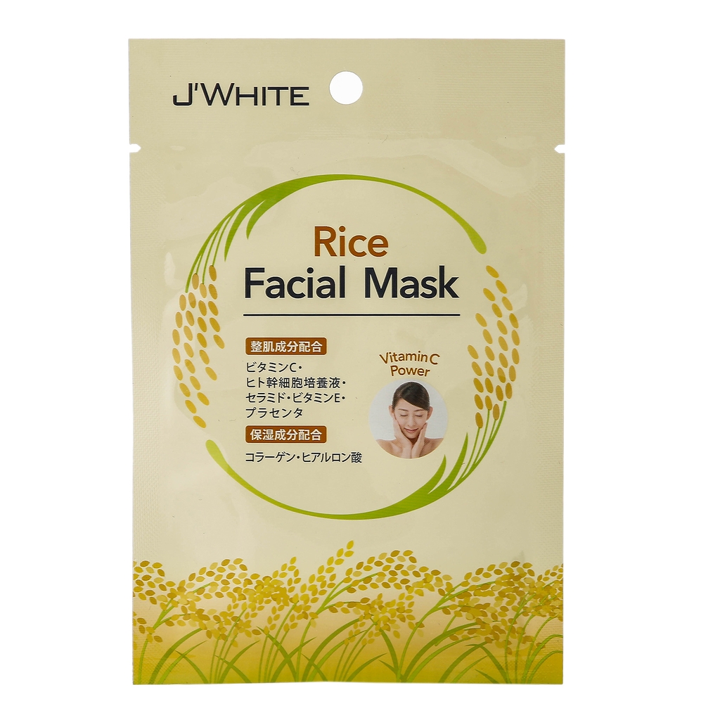 J'White - Mặt Nạ Tinh Chất Mầm Gạo J'White 25g Dưỡng Ẩm, Dưỡng Trắng