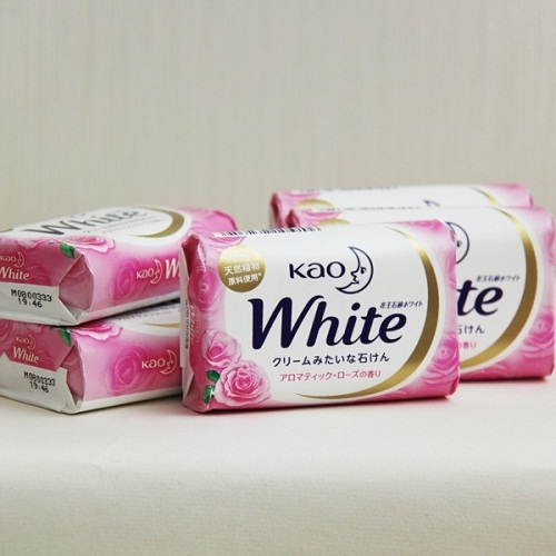 KAO - Xà phòng Kao White hương hoa hồng 130g