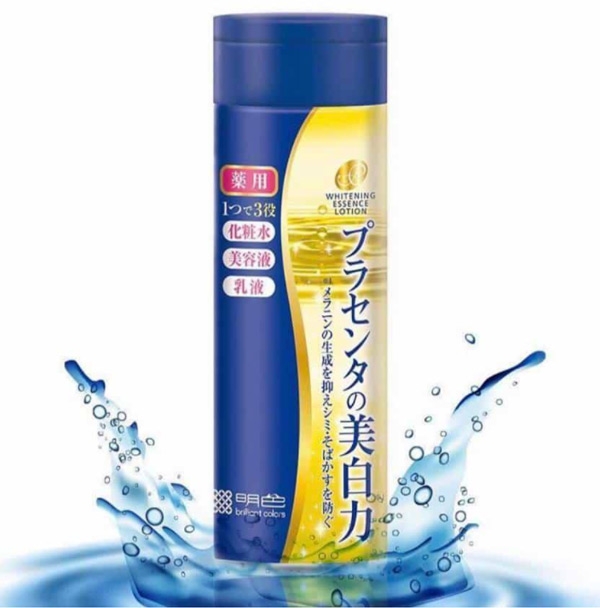 Meishoku Placewhiter Essence Lotion - Nước Hoa Hồng Dưỡng Trắng (190ml)