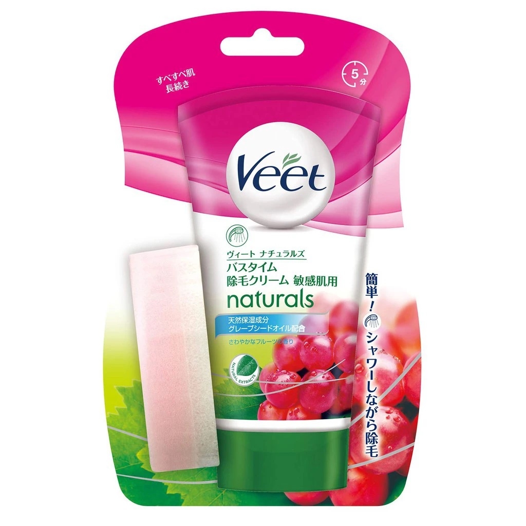 Reckitt - Kem Tẩy Lông, Wax Lông Veet Naturals 150gr