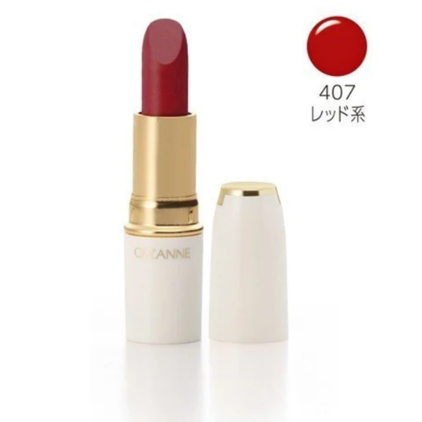 CEZANNE - Son Thỏi Lasting Lip Color 407 (Đỏ Nâu)