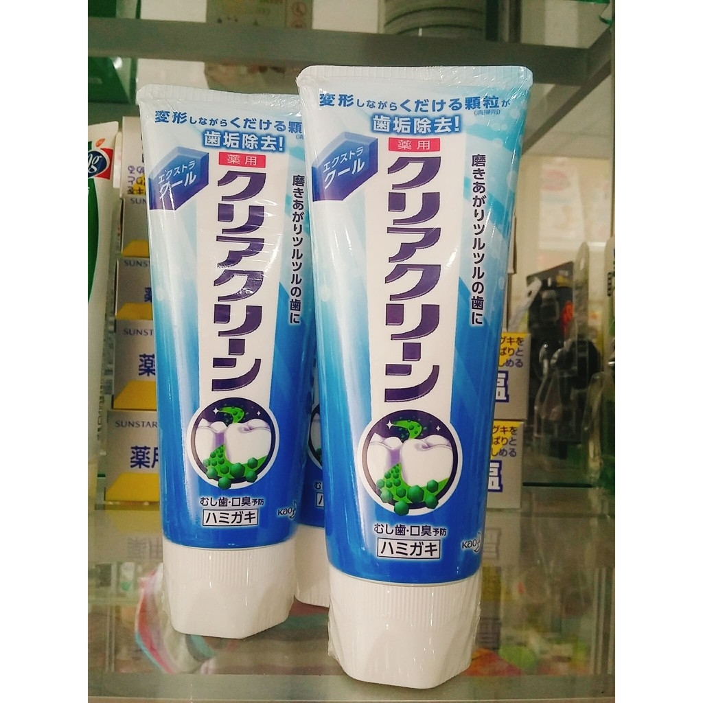 KAO - KEM ĐÁNH RĂNG KAO CLEAR CLEAN EXTRA COOL 170G