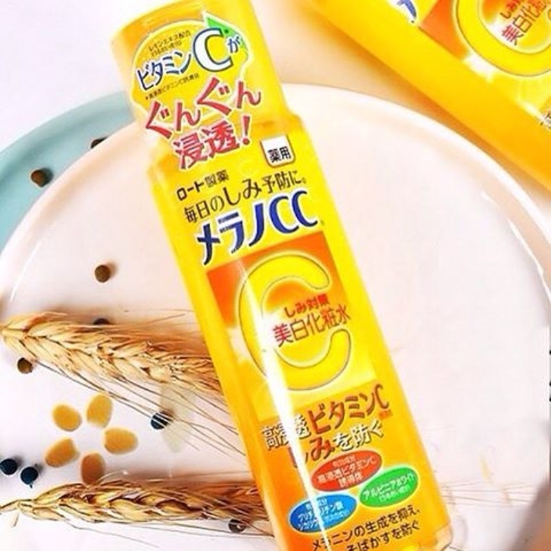 Melano CC - Nước Hoa Hồng Dưỡng Trắng, Mờ Thâm Rohto Melano CC Whitening Lotion  170ml