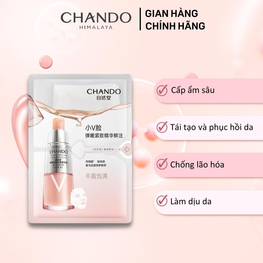 Chando Himalaya - Mặt Nạ Resilience Rebuild Làm Tươi Mới Hỗn Hợp Đặc Sắc Và Làm Săn Chắc Da Trong Vòng 15 Phút