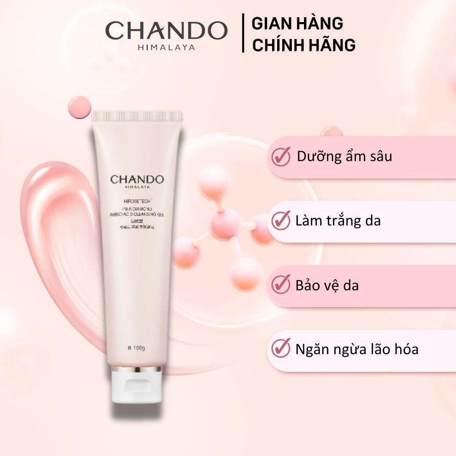 Chando Himalaya - Kem Dưỡng Ẩm Làm Trắng Da Toàn Thân Chiết Xuất Từ Thiên Nhiên Không Phai Màu