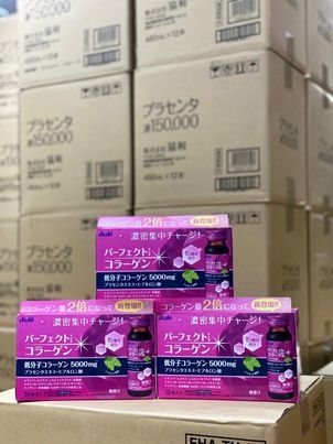 Nước uống collagen Asahi Perfect Asta 5,500mg ( 10 lọ x 50ml)