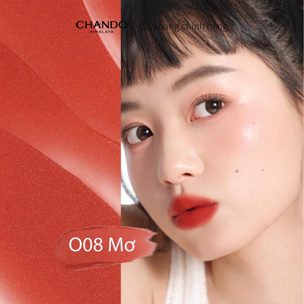 Chando Himalaya - Son Kem Lì Mịn Như Nhung 2.4ml Màu P01 (Đào)