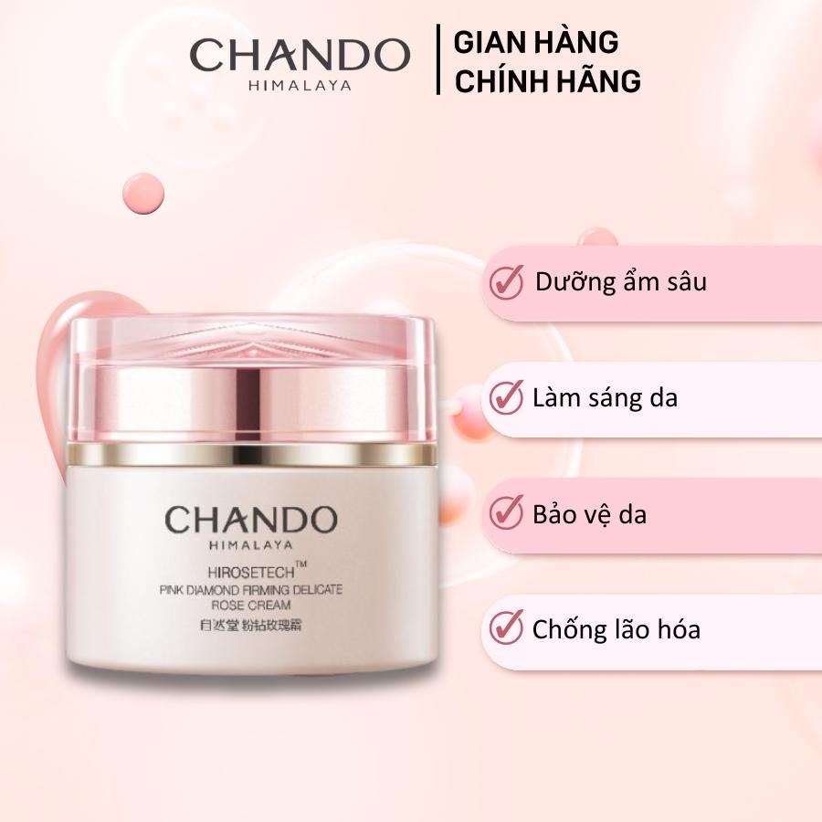 Chando Himalaya - Kem Dưỡng Da Hirosetech Màu Hồng Tinh Tế