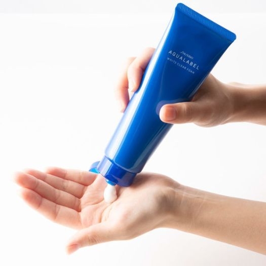 Shiseido - Sữa Rửa Mặt Shiseido Aqualabel Màu xanh Siêu Trắng Da 130g
