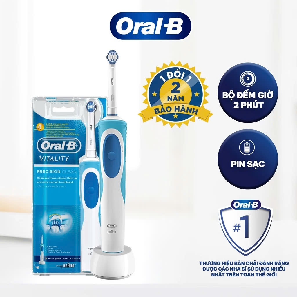 Oral-B - Bàn Chải Đánh Răng Điện Oral-B Braun