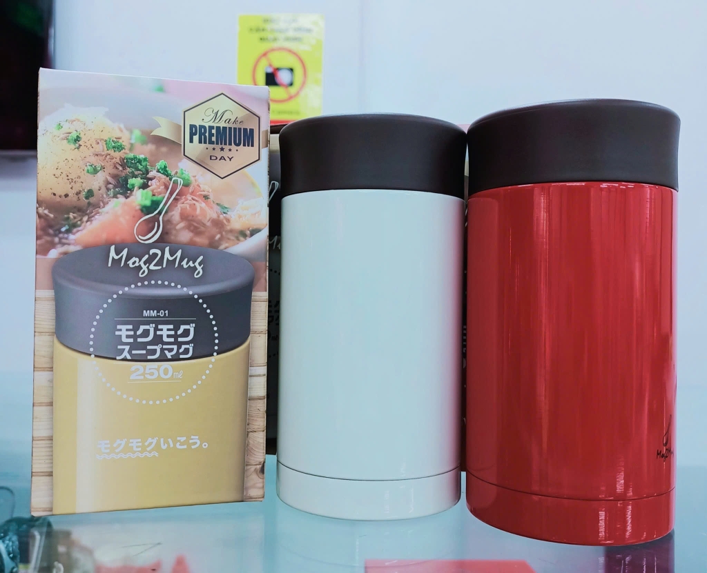 Mug - Bình Giữ Nhiệt Cỡ Nhỏ 250ml Mog2Mug (Màu Vàng)