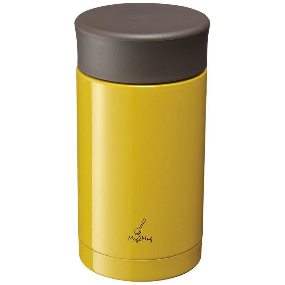 Mug - Bình Giữ Nhiệt Cỡ Nhỏ 250ml Mog2Mug (Màu Vàng)