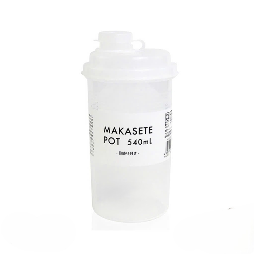 Nakaya - Bình nước nắp mềm Nakaya Makasete Pot 540ml