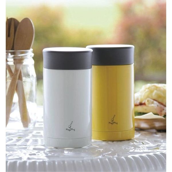 Mug - Bình Giữ Nhiệt Cỡ Nhỏ 250ml Mog2Mug (Màu Trắng)