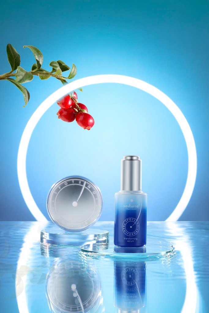 Sakura Beauty - Bộ Sản Phẩm Giảm Nám, Dưỡng Trắng Da Cao Cấp Sakura Transforming Serum & Cream 30g