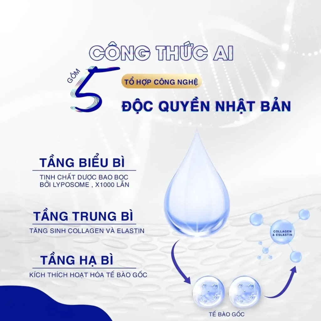82X - Bộ Đôi Serum & Kem Dưỡng Tế Bào Gốc 82X AI Stem Cell