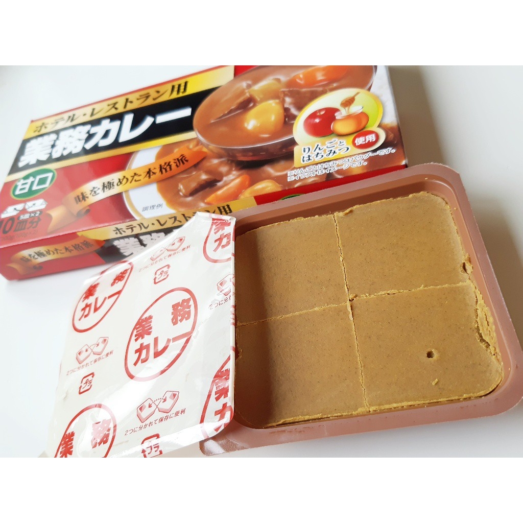 KOBE_Viên Cari kiểu Nhật Kobe Bussan 200g (vị không cay)