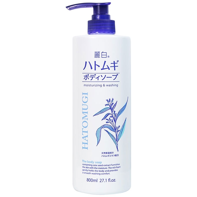 Hatomugi - Combo 2 Chai Sữa Tắm Dưỡng Ẩm & Làm Sáng Da 800ml