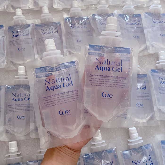 Cure - Tẩy Da Chết Dạng Túi Natural Aqua Gel 80g