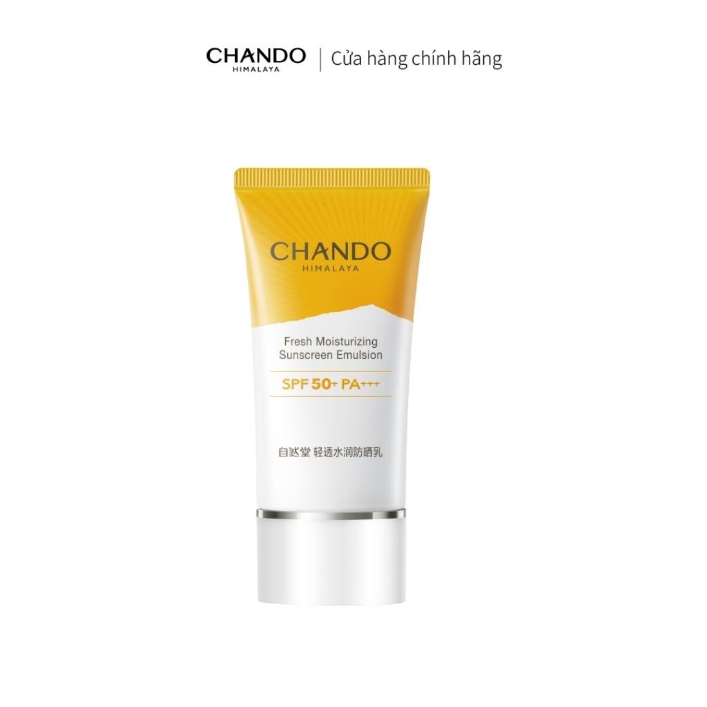 Chando Himalaya - Sữa Chống Nắng Chứa Niacinamide Hỗ Trợ Dưỡng Trắng 40ml