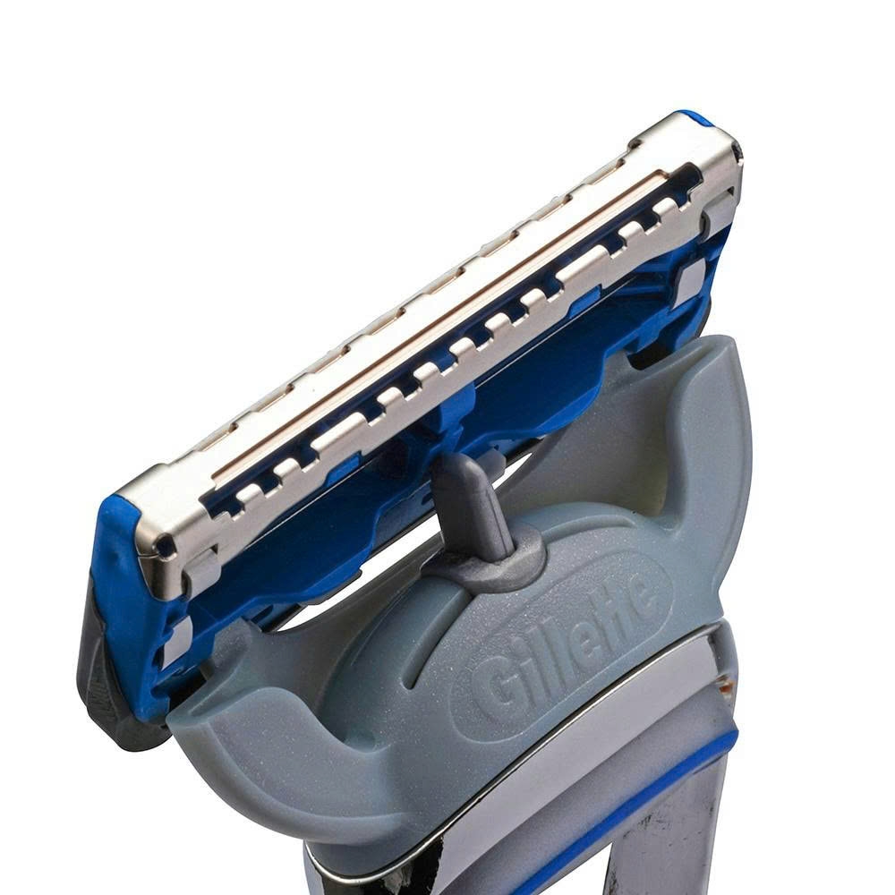 Gillette - Dao Cạo Râu Gillette Skinguard Nhật Bản 5+1 Lưỡi Kép (1 Thân, 2 Lưỡi)