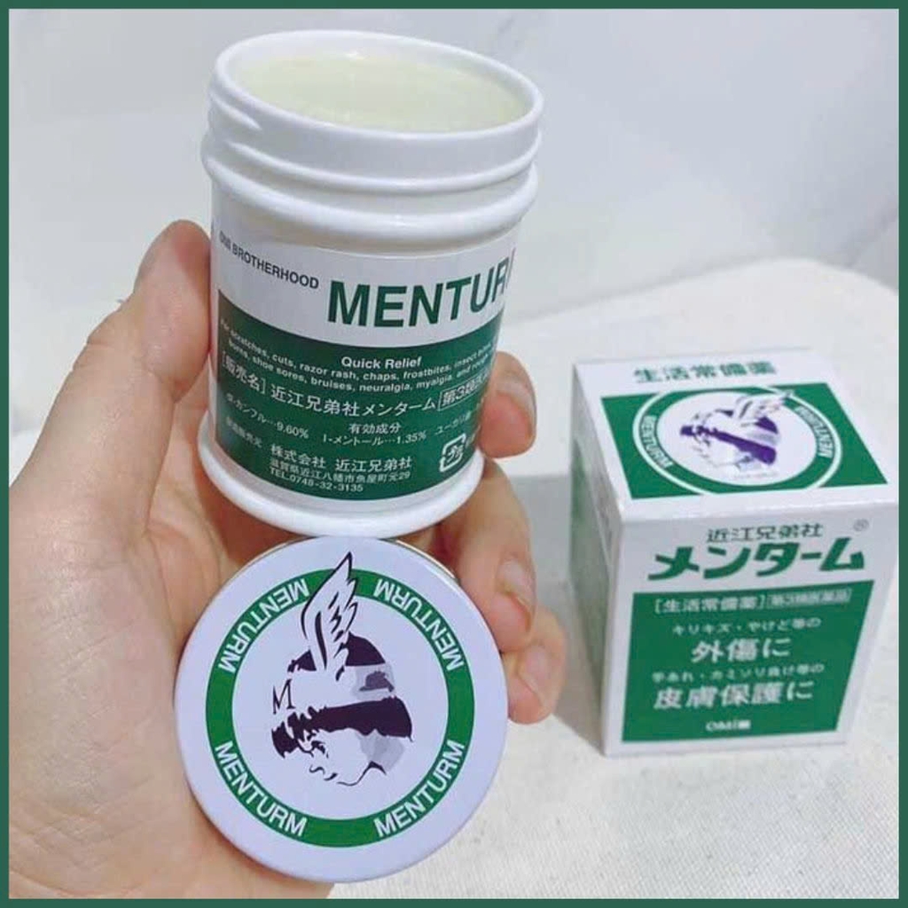 Menturm Omi - Dầu Cù Là Đa Năng Menturm Omi Nội Địa Nhật 85g