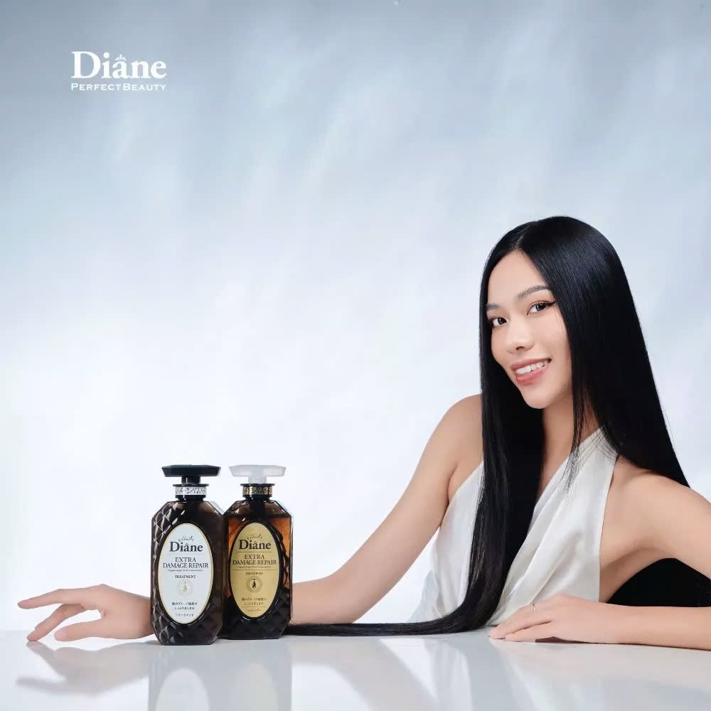 Moist Diane - Dầu Gội Phục Hồi Tóc Hư Tổn Nặng Moist Diane Extra Damage Repair (450ml)