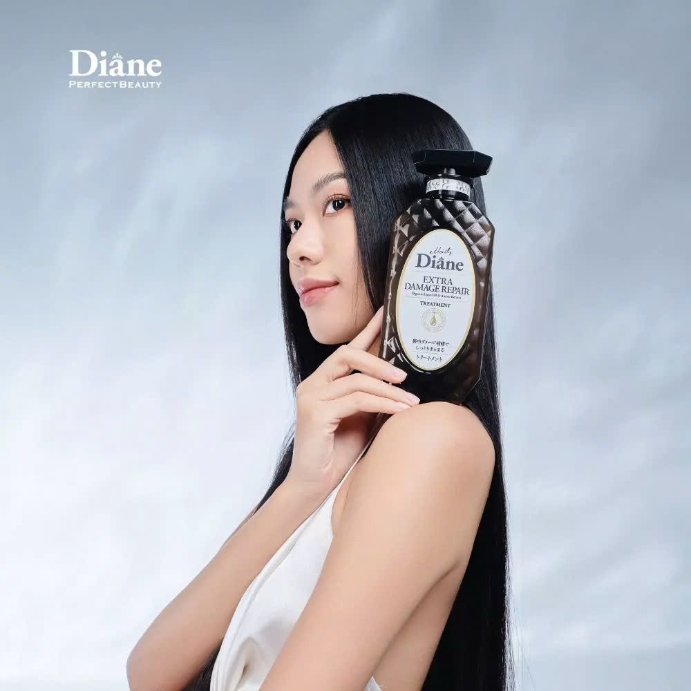 Moist Diane - Dầu Xả Phục Hồi Tóc Hư Tổn Nặng Moist Diane Extra Damage Repair (450ml)