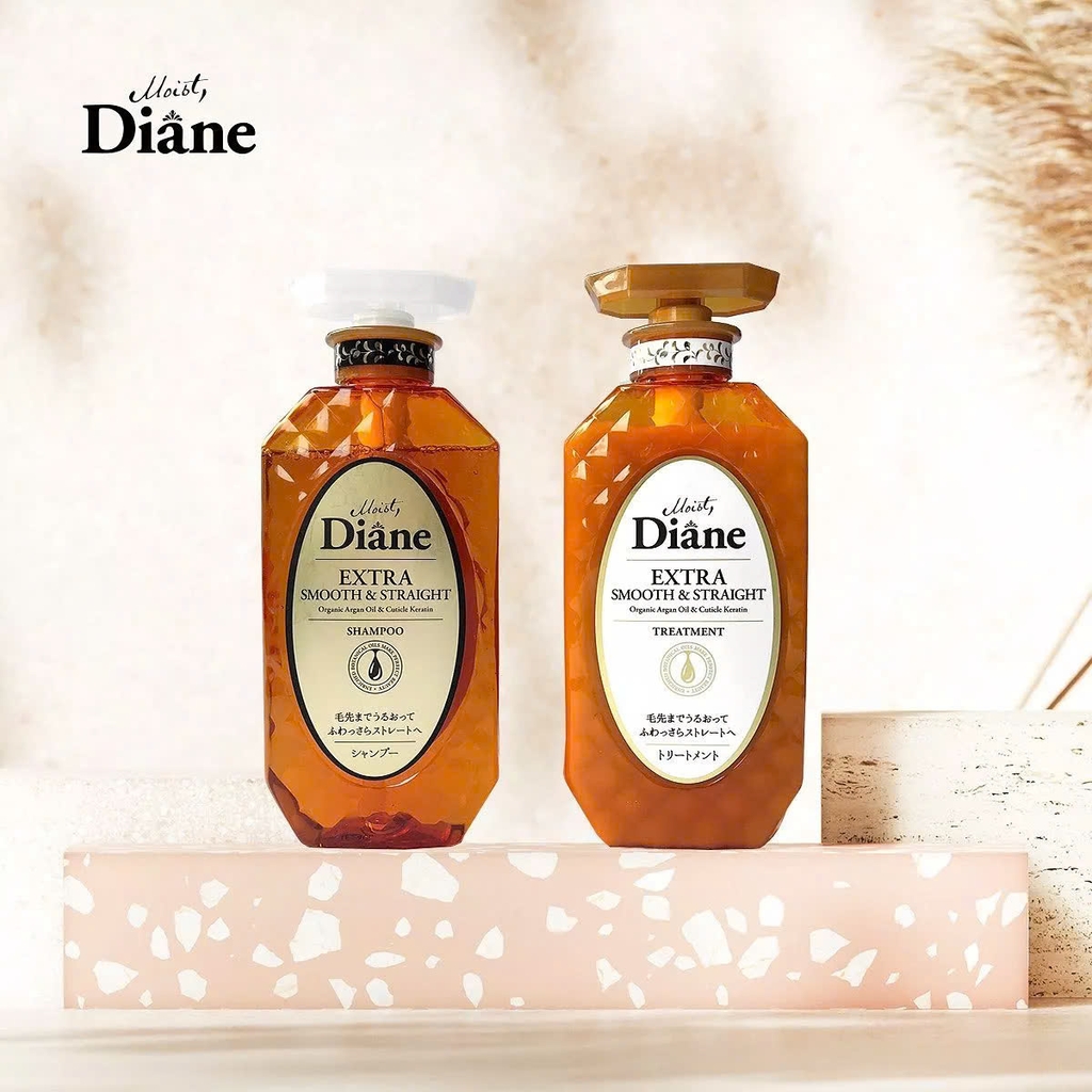 Moist Diane - Dầu Gội Vào Nếp Thẳng Mượt Moist Diane Extra Smooth & Straight (450ml)