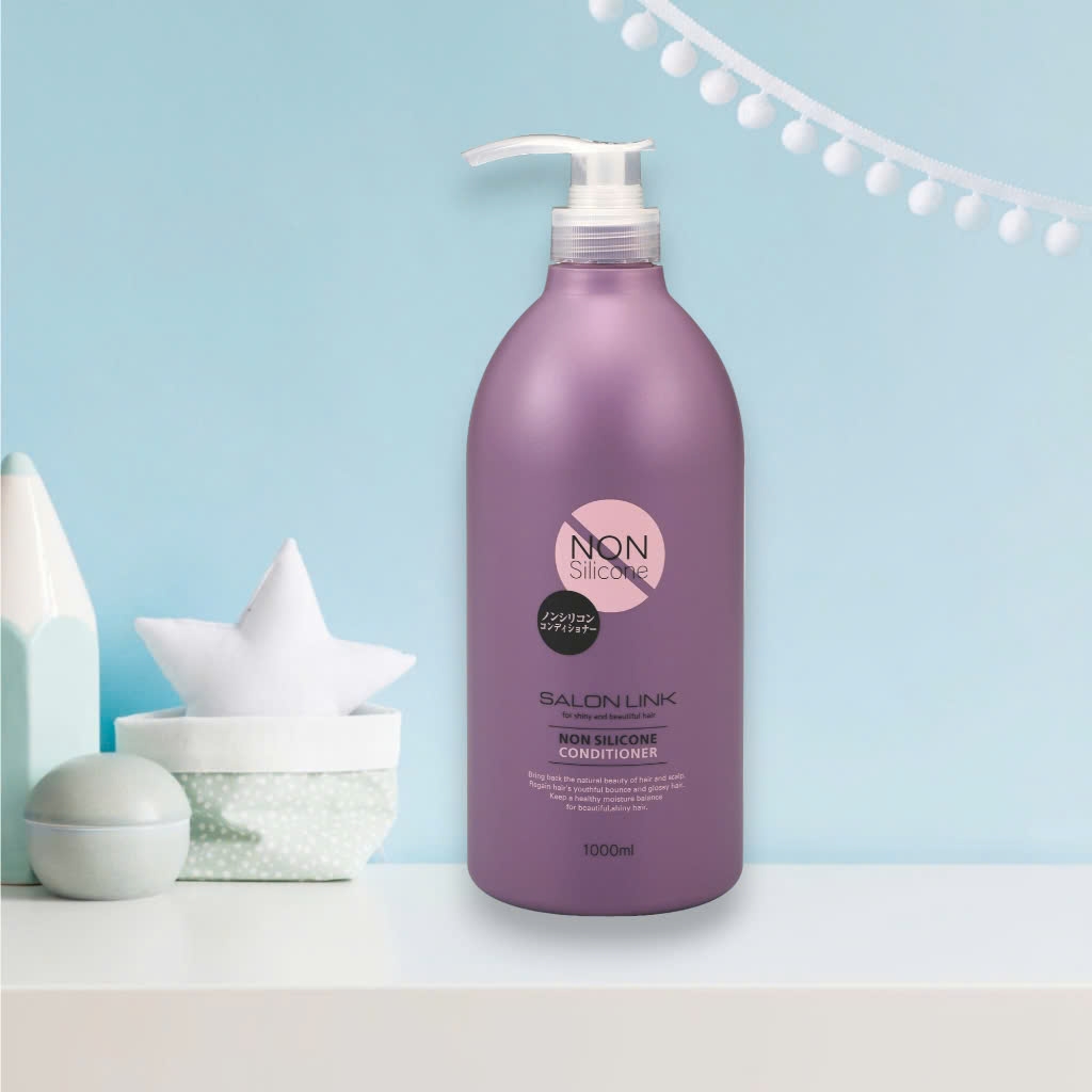 Kumano - Dầu Xả Salon Link Không Chứa Silicone Dành Riêng Cho Tóc Nhuộm 1000ml