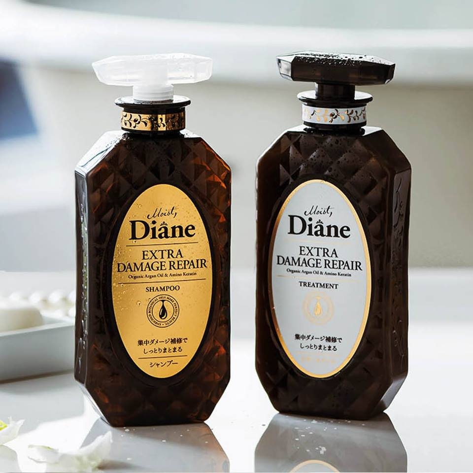 Moist Diane - Dầu Gội Phục Hồi Tóc Hư Tổn Nặng Moist Diane Extra Damage Repair (450ml)