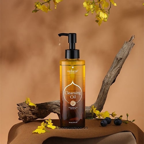 Sakura Beauty - Dầu Tẩy Trang Sakura Cleansing Oil 150ml New