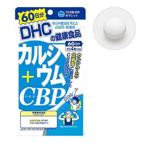 DHC - Viên Uống Bổ Sung Canxi Calcium + CBP DHC 60 ngày (240 viên)