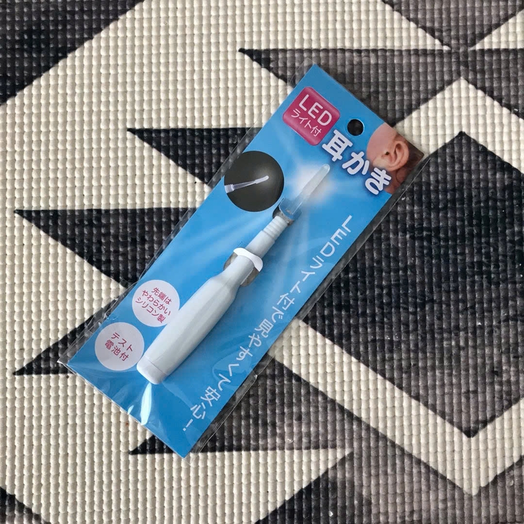 Motobayashi - Dụng Cụ Ngoáy Tai Cho Bé Có Đèn LED