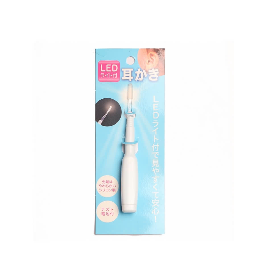 Motobayashi - Dụng Cụ Ngoáy Tai Cho Bé Có Đèn LED