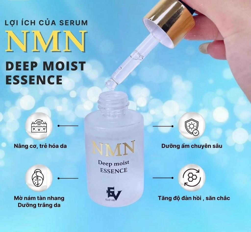 Essence - Serum Tế Bào Gốc Trẻ Hóa Da Deep Moist Essence 30ml
