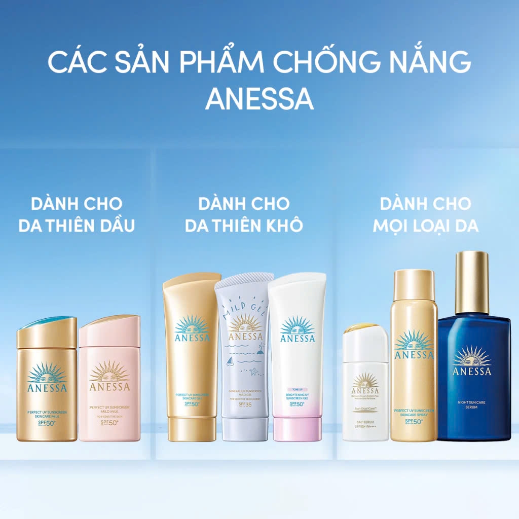Anessa Shiseido - Gel Chống Nắng Bảo Vệ Hoàn Hảo Anessa Shiseido SPF 50+ PA++++ (90g)