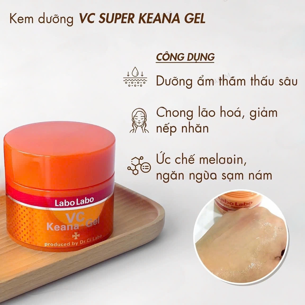 Dr.Ci Labo - Gel Dưỡng Ẩm Se Khít Lỗ Chân Lông Labolabo VC Keana 90g