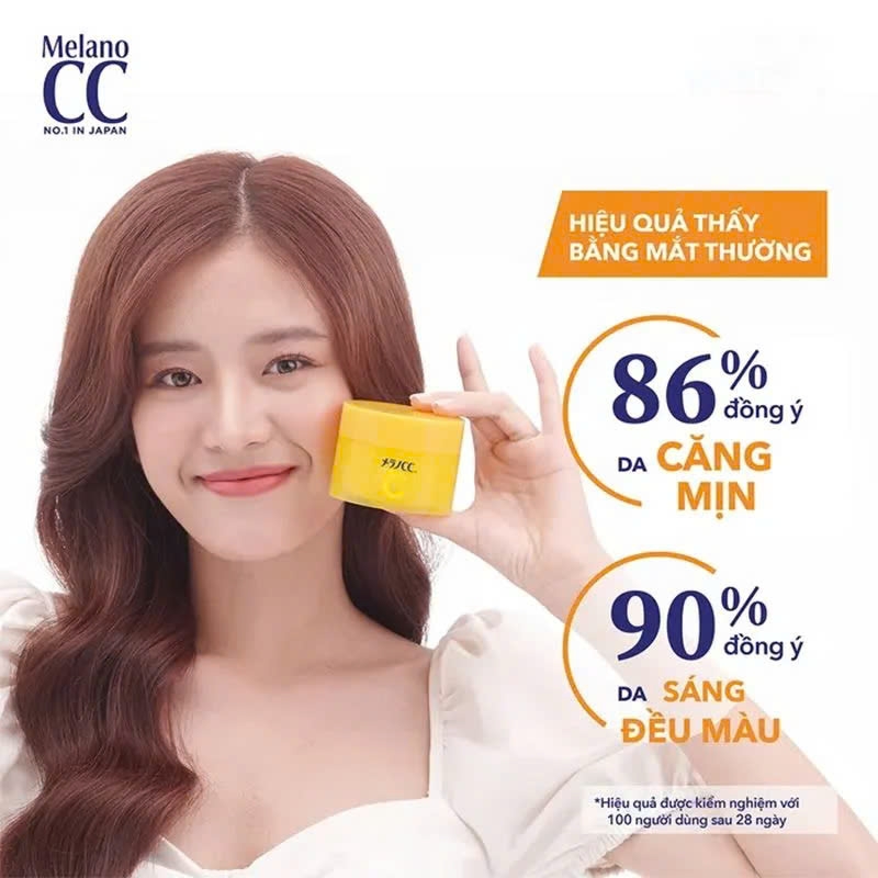 Melano CC - Gel Dưỡng Sáng Da, Trị Thâm Nám Melano CC Vitamin C Brightening 100g