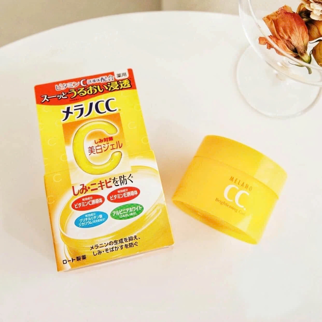 Melano CC - Gel Dưỡng Sáng Da, Trị Thâm Nám Melano CC Vitamin C Brightening 100g