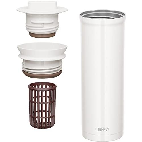 THERMOS - Bình giữ nhiệt nóng lạnh có lọc trà 1 lít Thermos màu trắng