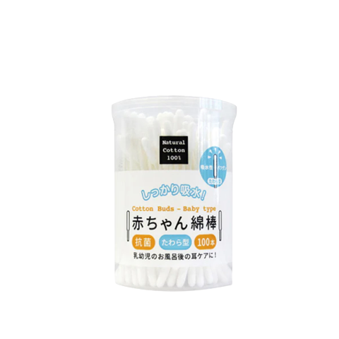 KYOWA - Tăm Bông ngoáy tai kháng khuẩn dành cho trẻ em 100 cây