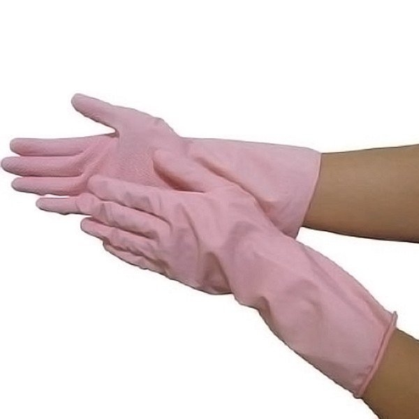 OKAMOTO_Găng tay từ cao su thiên nhiên Okamoto màu hồng size M