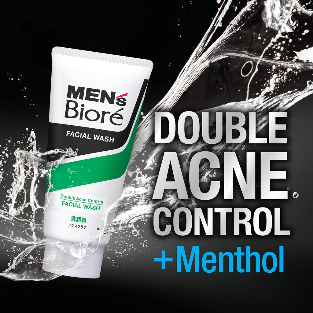 Kao - Sữa Rửa Mặt Biore Men Nhật Bản 130g