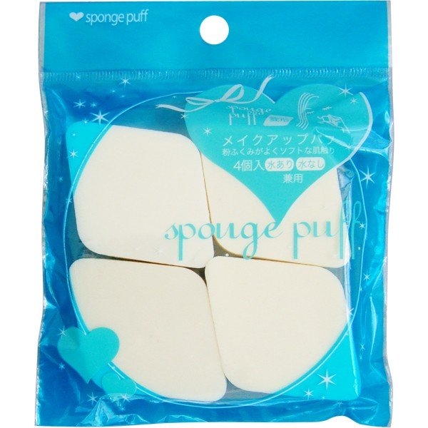 Seiwa Pro - Set 4 Bông Phấn Trang Điểm Seiwa Pro