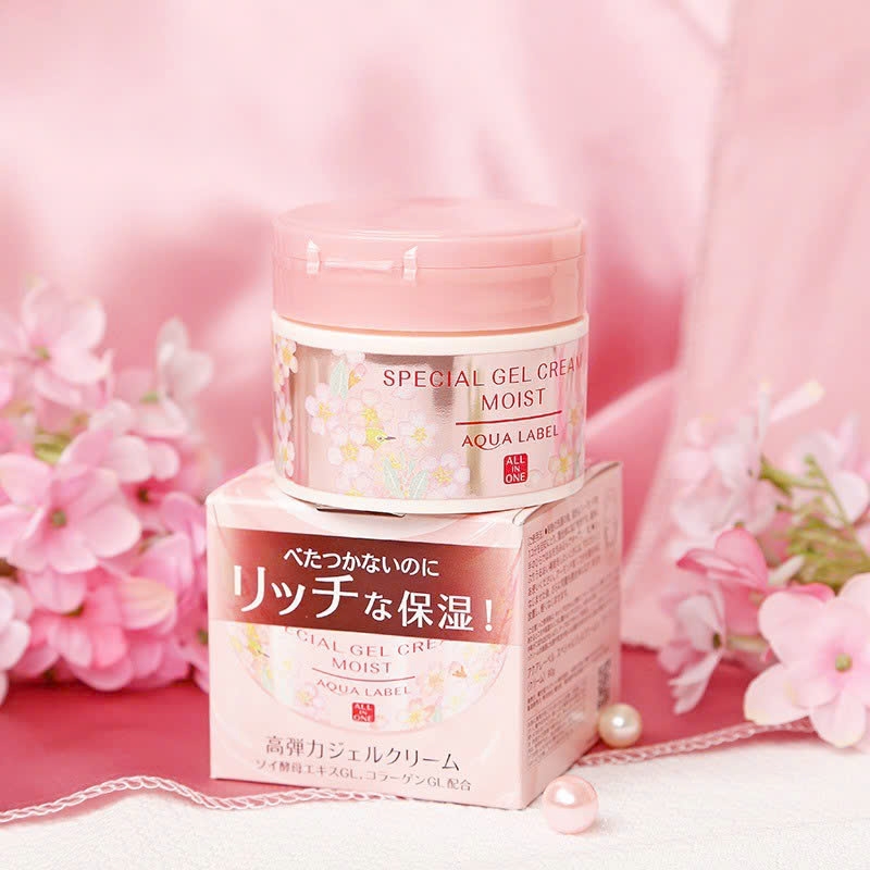 Shiseido - Kem Dưỡng Da Chống Lão Hoá Shiseido Aqualabel Special All In One 5in1 Bản Sakura