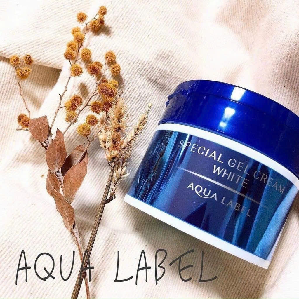 Shiseido - Kem Dưỡng Trắng Shiseido Aqualabel Special Gel Cream Brightening Xanh 90g